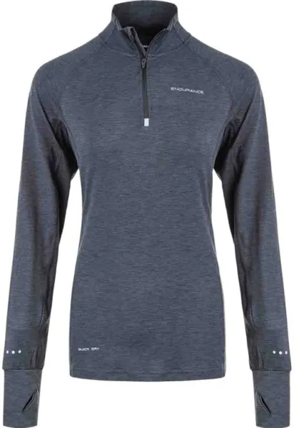 Endurance Canna V2 Melange Performance - Midlayer - Dame - Black - Str. 46